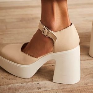 Gwen Platform Mary Janes